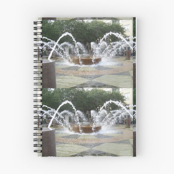 Item preview, Fountain in Old Charleston designed and sold by CarolLeesArt.
