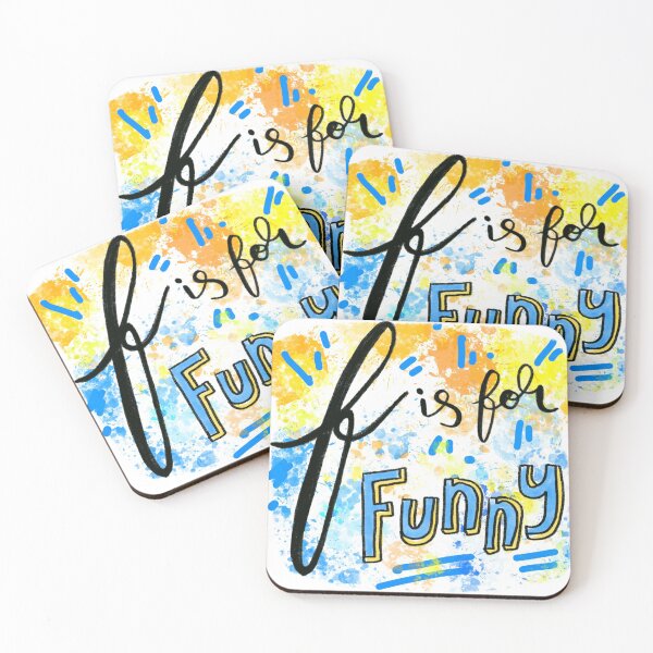 Item preview, F is for Funny: alphabet doodle design  designed and sold by Hannah's  Doodles.