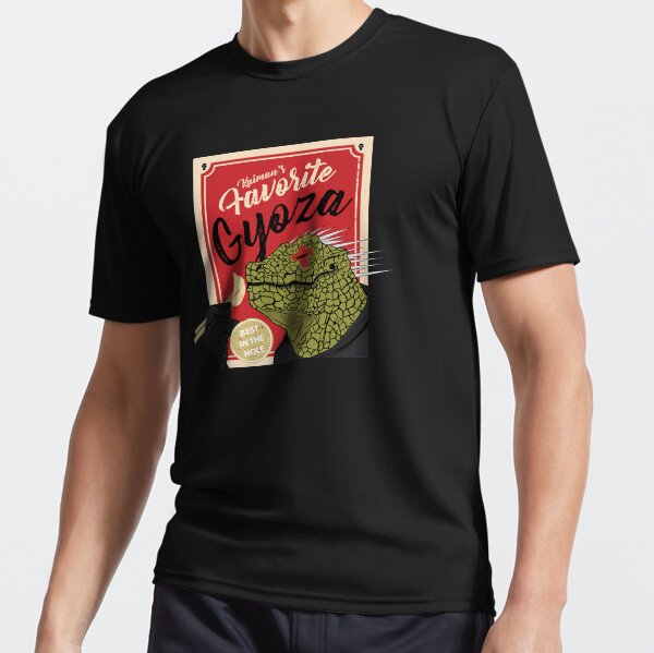 Dorohedoro anime Kaiman eating Gyoza Active T-Shirt