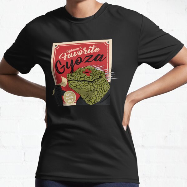 Dorohedoro anime Kaiman mangeant Gyoza T-shirt respirant