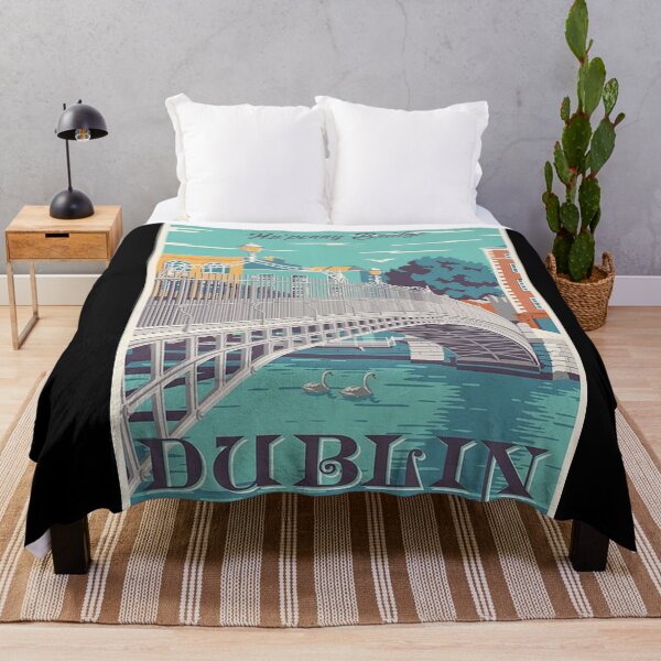Item preview, 80s retro poster art wall decor vintage Dublin designed and sold by slagalicastrave.