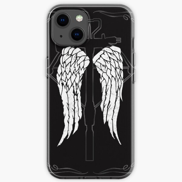 Daryl Dixon wings crossbow iPhone Soft Case