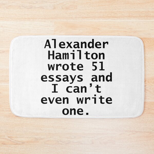 Item preview, alexander wrote 51 essays and i cant even write one designed and sold by violetcho.