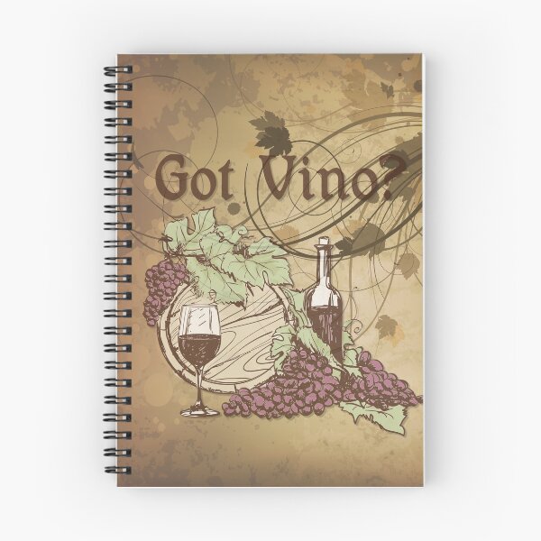 Item preview, Got Vino Wine and Grapes designed and sold by SpiceTree.