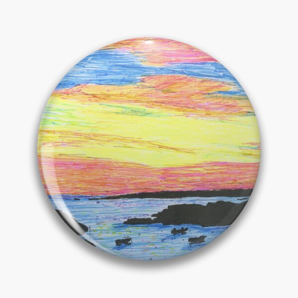 Item preview, Sunset over Porth Diana designed and sold by LymphomaLass.
