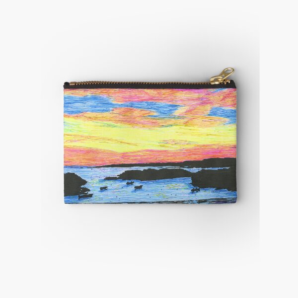 Item preview, Sunset over Porth Diana designed and sold by LymphomaLass.