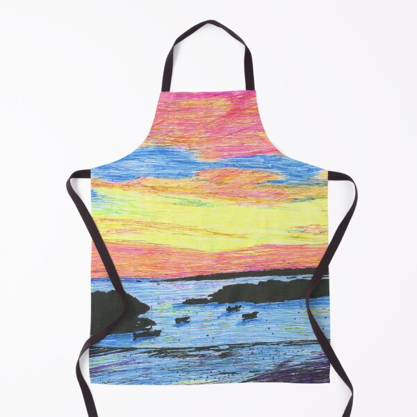 Item preview, Sunset over Porth Diana designed and sold by LymphomaLass.