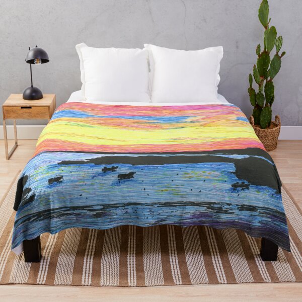 Item preview, Sunset over Porth Diana designed and sold by LymphomaLass.