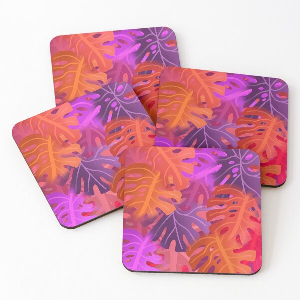 Item preview, airbrush jungle leaves designed and sold by Syd’s Scribbles.