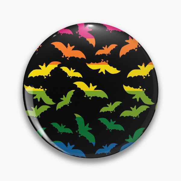 Item preview, Rainbow Halloween Bats designed and sold by Pixelchicken.