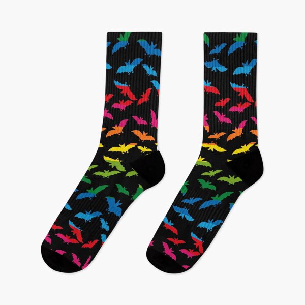 Item preview, Rainbow Halloween Bats designed and sold by Pixelchicken.