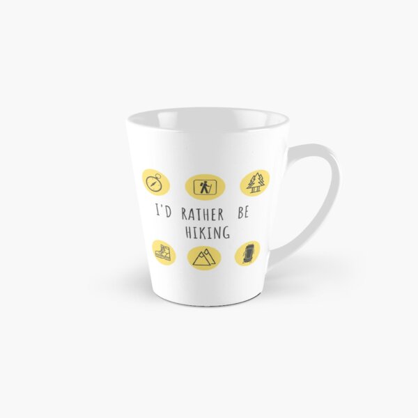 I'd Rather Be Hiking Collection Tall Mug
