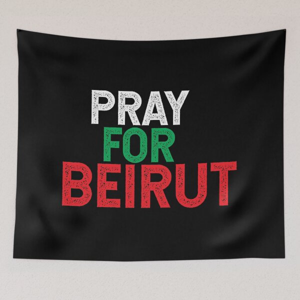 Artikelvorschau, Bete für Beirut entworfen und verkauft von djemai1995.