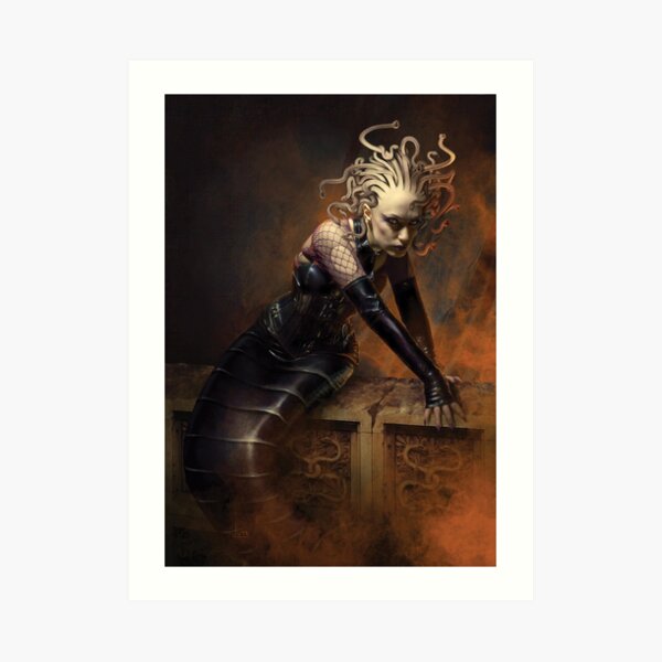 Medusa Art Print
