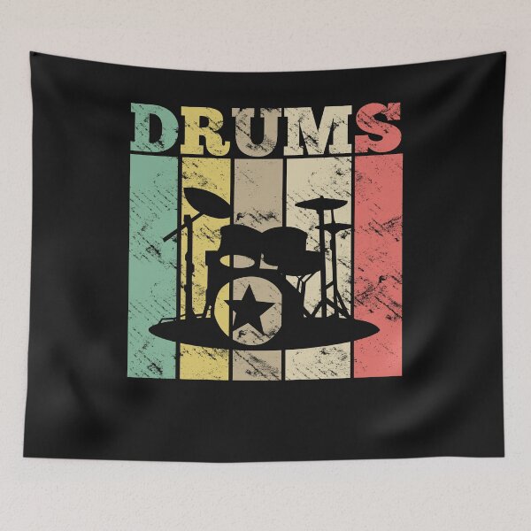 Item preview, Retro drums Vintage drummers designed and sold by Imutobi.