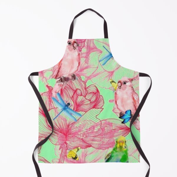 Item preview, parrots and butterflies designed and sold by coolkatia.