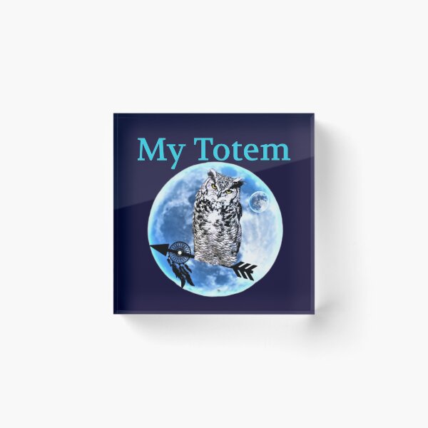 Item preview, Totem Spirit Animal - Owl. designed and sold by Creative128.