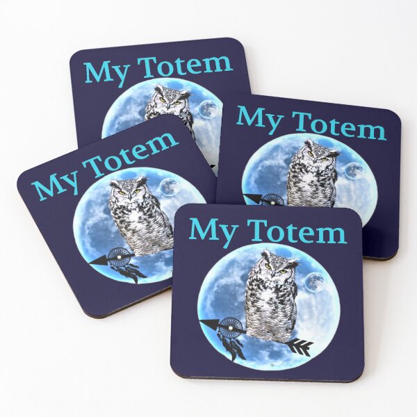 Item preview, Totem Spirit Animal - Owl. designed and sold by Creative128.