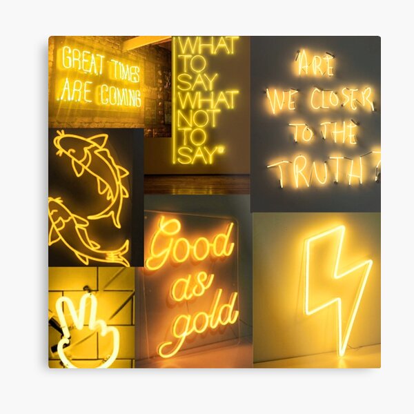 Featured image of post Aesthetic Wallpapers Yellow Neon
