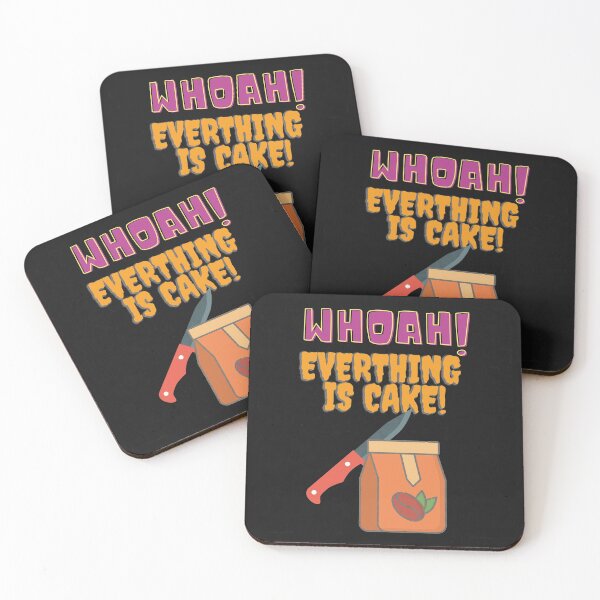 Item preview, Whoah! Everything is made of cake! Shocking funny meme designed and sold by EvaWolf.
