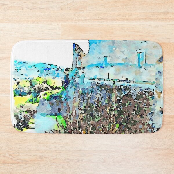 Item preview, Castle of Agropoli and trees designed and sold by Giuseppe Cocco.