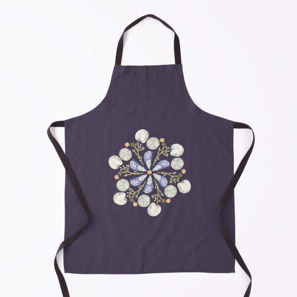 Item preview, Tide Pool Beach Mandala 2 - Plum - Watercolor designed and sold by skidgelstudios.