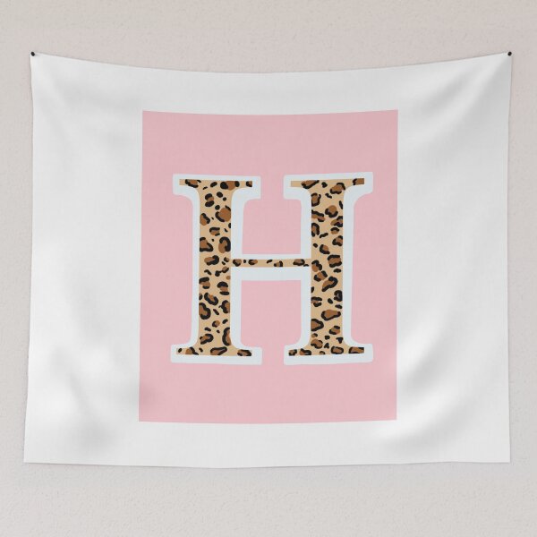 Item preview, H pink cheetah  designed and sold by hannahmossss.