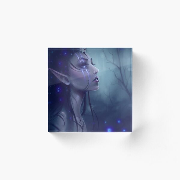 Dark Fae Acrylic Block