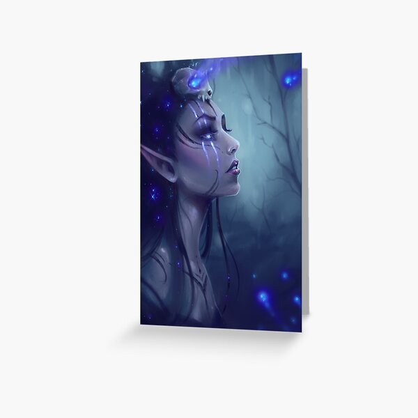 Dark Fae Greeting Card