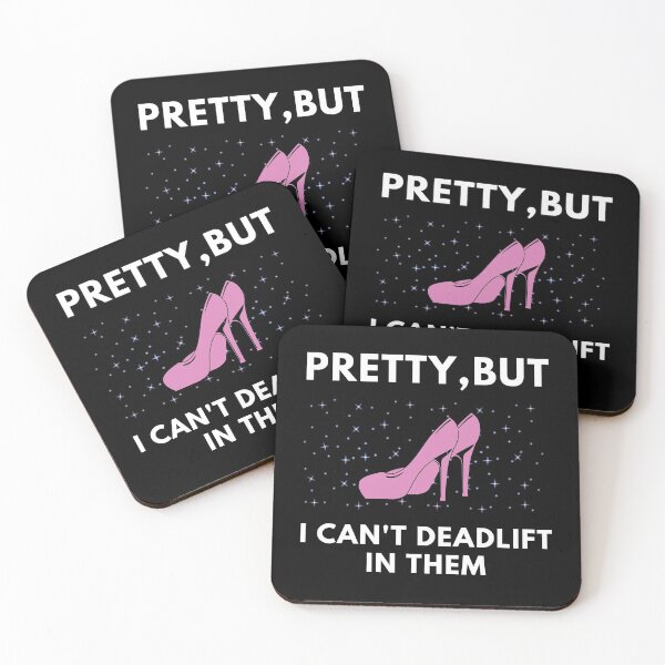 Item preview, Pretty High Heels, But I Can't Deadlift In Them - Fitness Humor designed and sold by m95sim.