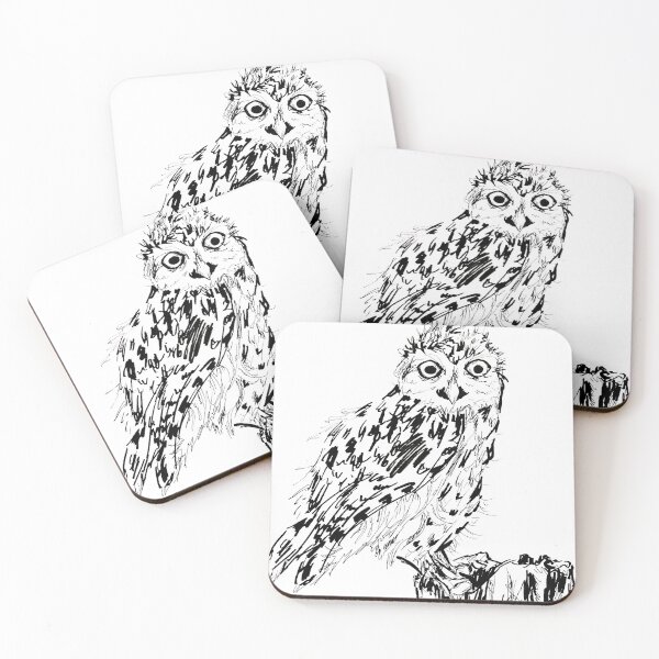 Item preview, Scruffy Owl designed and sold by Bumble-Bea.