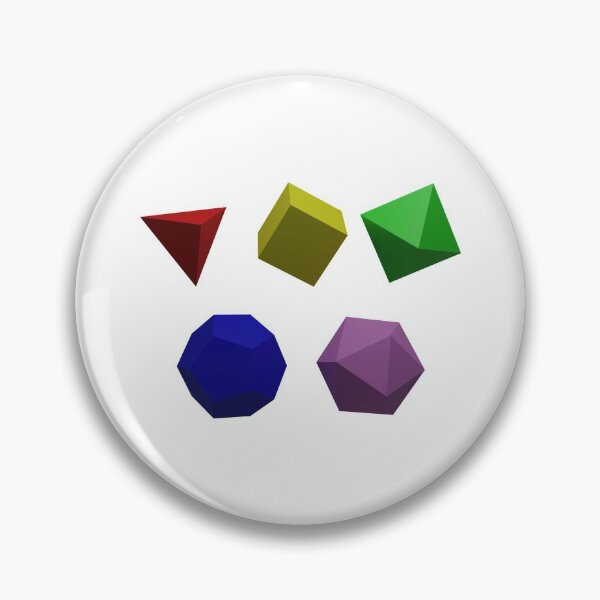 Item preview, 5 Platonic solids designed and sold by Stefan Scholl.
