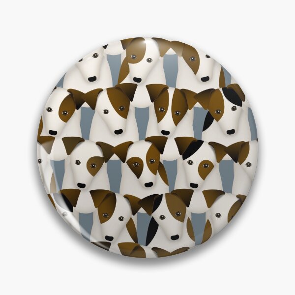 Item preview, Lots of Jack Russells funny dogs pattern designed and sold by katzdzynes.