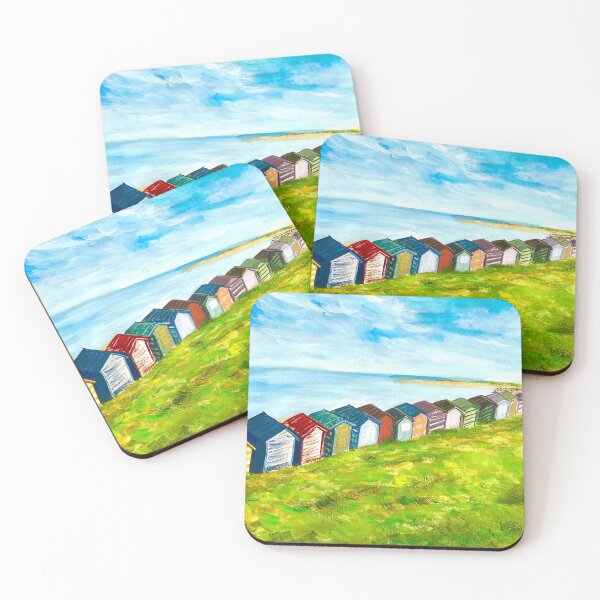 Item preview, Beach huts designed and sold by Bekiwool.