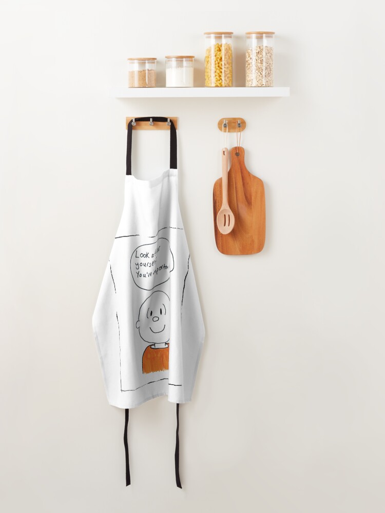 Alternate view of Look after yourself. You're important. Apron