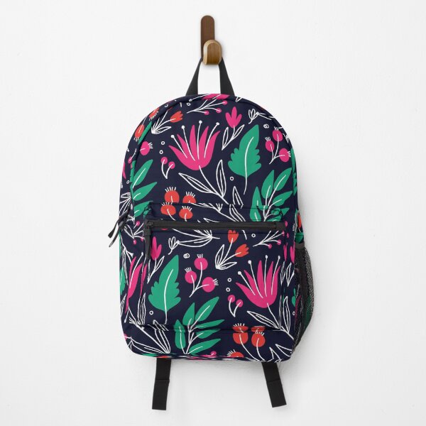 Item preview, Dark Background Floral Pattern designed and sold by gooddesignart.