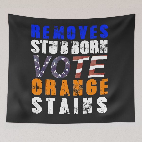 Item preview, Vintage Vote Removes Stubborn Orange Stains Funny Anti trump designed and sold by REApparelCo.