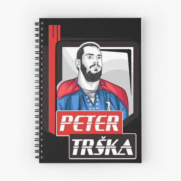 Item preview, A premium gift idea for Peter Trška ice hockey fan designed and sold by Nessshirts.