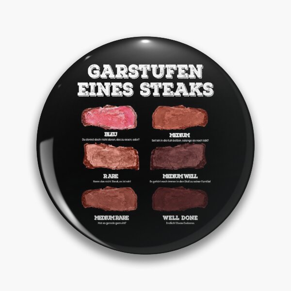 Item preview, Cooking Levels Of A Steak Meat Grill BBQ designed and sold by MooonTees.