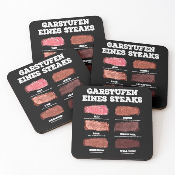Item preview, Cooking Levels Of A Steak Meat Grill BBQ designed and sold by MooonTees.
