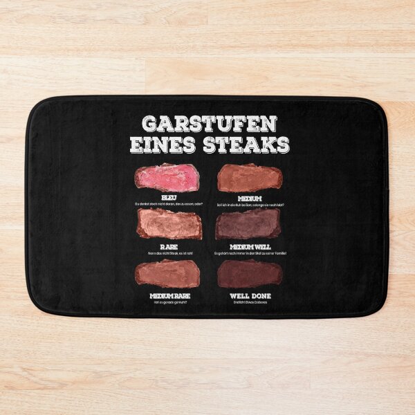 Item preview, Cooking Levels Of A Steak Meat Grill BBQ designed and sold by MooonTees.