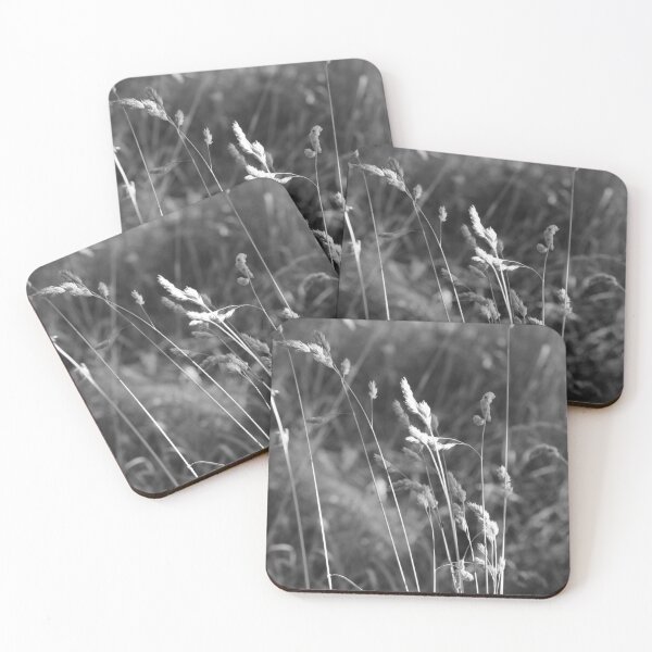 Item preview, Grayscale grasses designed and sold by HappyThoughts85.