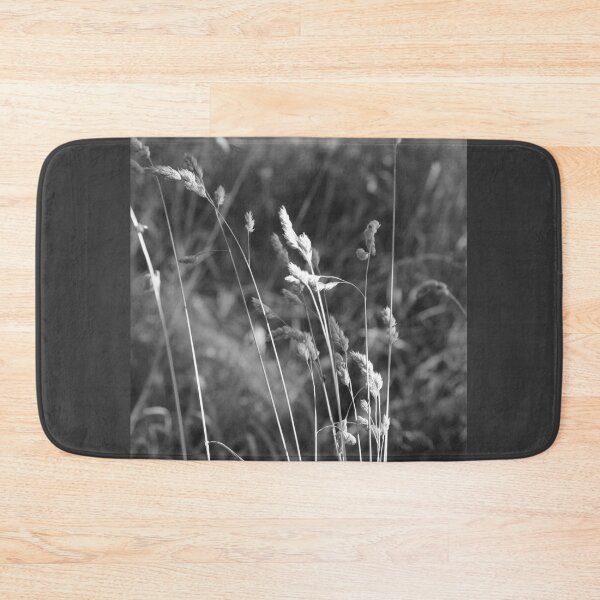 Item preview, Grayscale grasses designed and sold by HappyThoughts85.