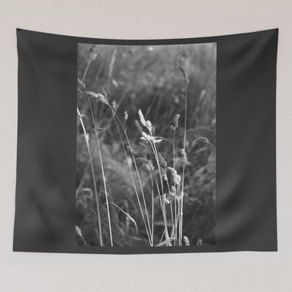 Item preview, Grayscale grasses designed and sold by HappyThoughts85.