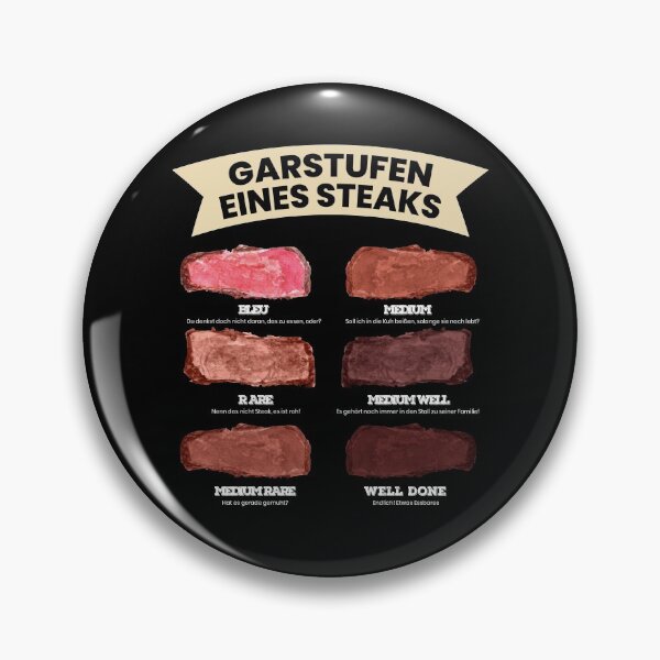 Item preview, Cooking Levels Of A Steak Meat Grill BBQ designed and sold by MooonTees.