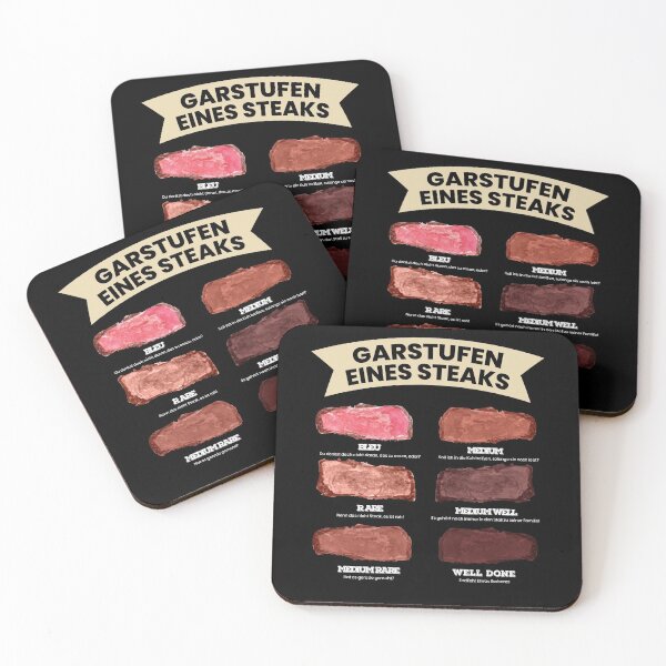 Item preview, Cooking Levels Of A Steak Meat Grill BBQ designed and sold by MooonTees.