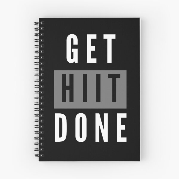 Item preview, Get HIIT Done - Gym Humor designed and sold by m95sim.
