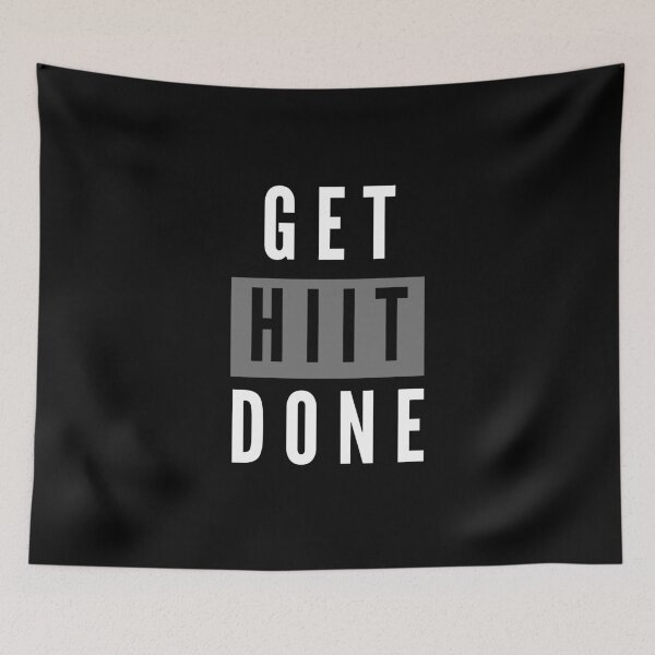 Item preview, Get HIIT Done - Gym Humor designed and sold by m95sim.
