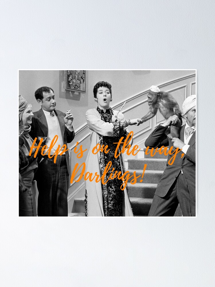 A Little Auntie Mame Christmas Poster for Sale by AleMogolloArt