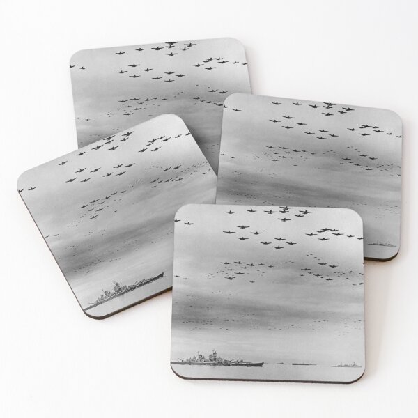 Item preview, Planes Flying In Formation Over Allied Fleets - Surrender Of Japan - 1945 designed and sold by warishellstore.